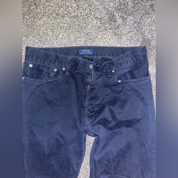 Men’s Polo Ralph Lauren Navy Pants - Picture 3 of 5